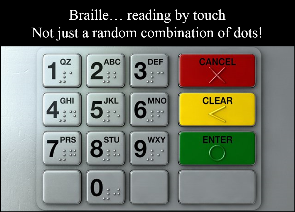Braille - the art of reading and writing with touch